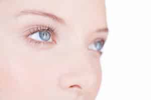 Woman enjoying beautiful eyelid surgery results in Providence, RI