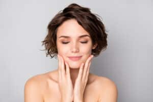 Woman with smooth skin after Botox treatment in Providence & Middletown, RI